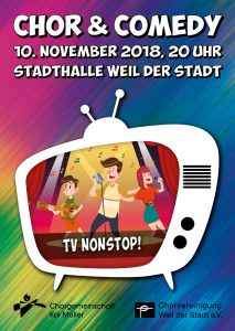 Chor & Comedy bei der CV Weil der Stadt @ Stadthalle Weil der Stadt