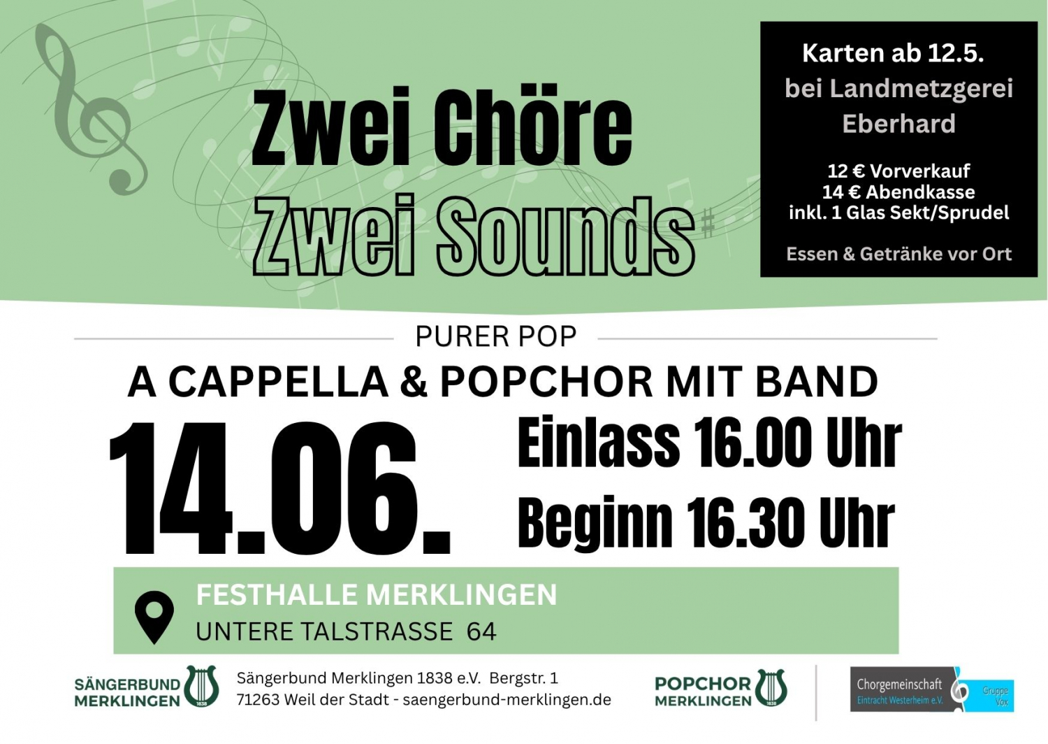 Zwei Chöre - zwei Sounds